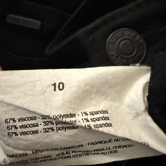 Nine West Classic Black Stretch Jeggings, Soft & Comfortable - Picture 11 of 12